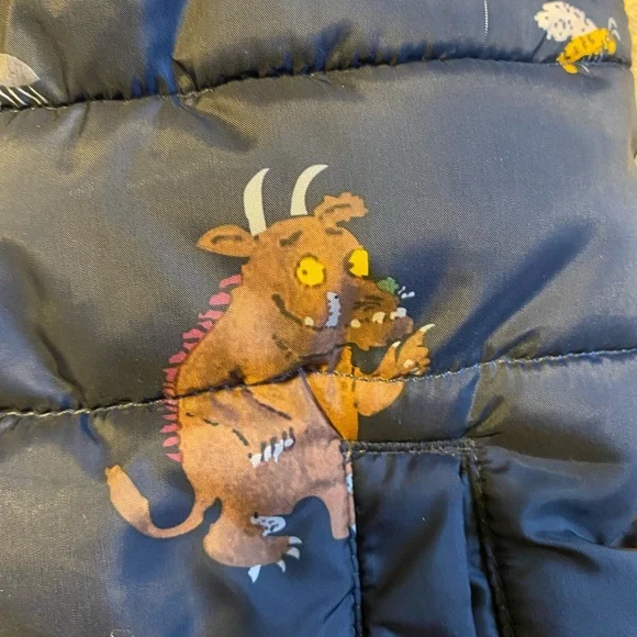 Gruffalo x Joules flip-it reversible vest - Picture 5 of 7
